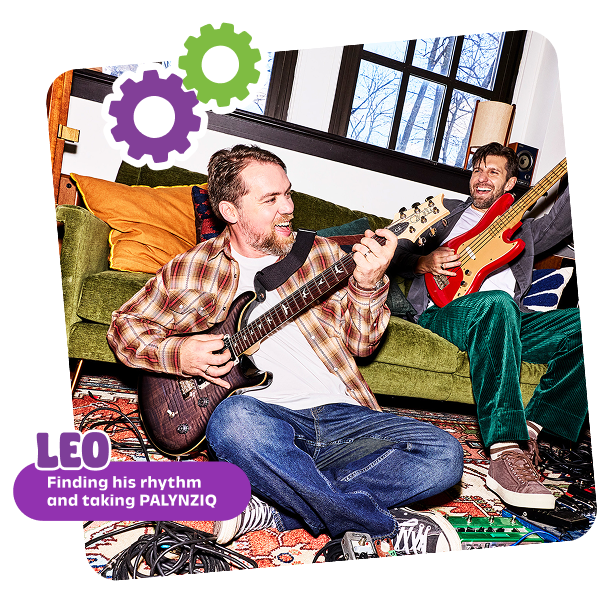 Leo finding his rhytmn and taking palynziq